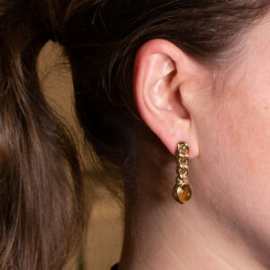 Citrine earrings