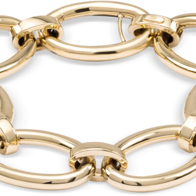 Yellow golden bracelet